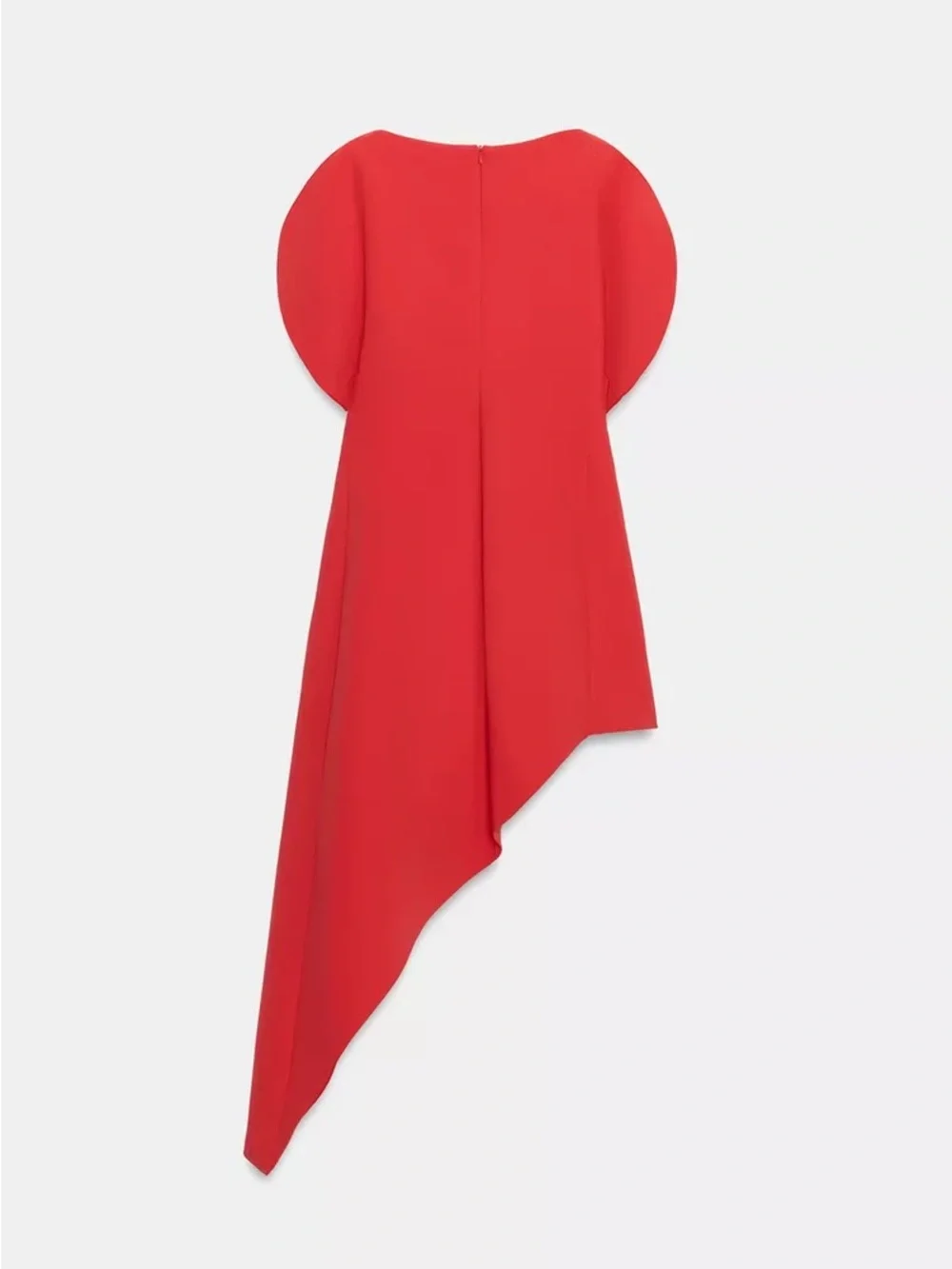 ZARA ZW COLLECTION ASYMMETRIC MIDI DRESS - Picture 6 of 16